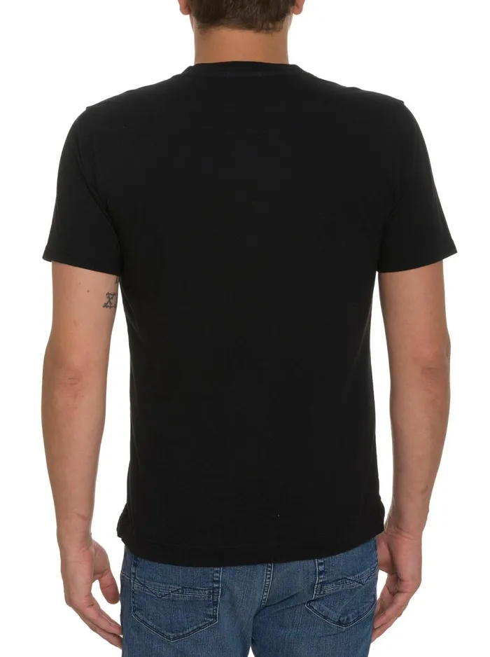Men Robert Graham Polos and TShirts ROSELAND GRAPHIC TSHIRT BLACK