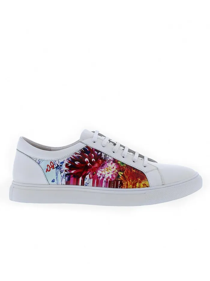 Men Robert Graham Shoes TREMBLAY SNEAKER WHITE