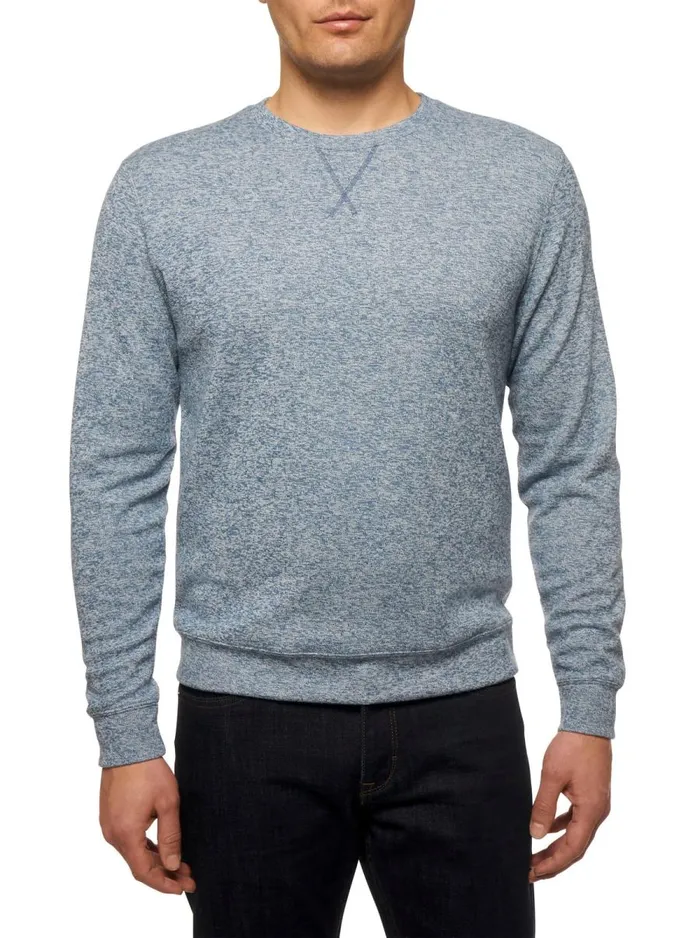 Men Robert Graham Sweaters and Knits BASSI LONG SLEEVE KNIT DARK TEAL