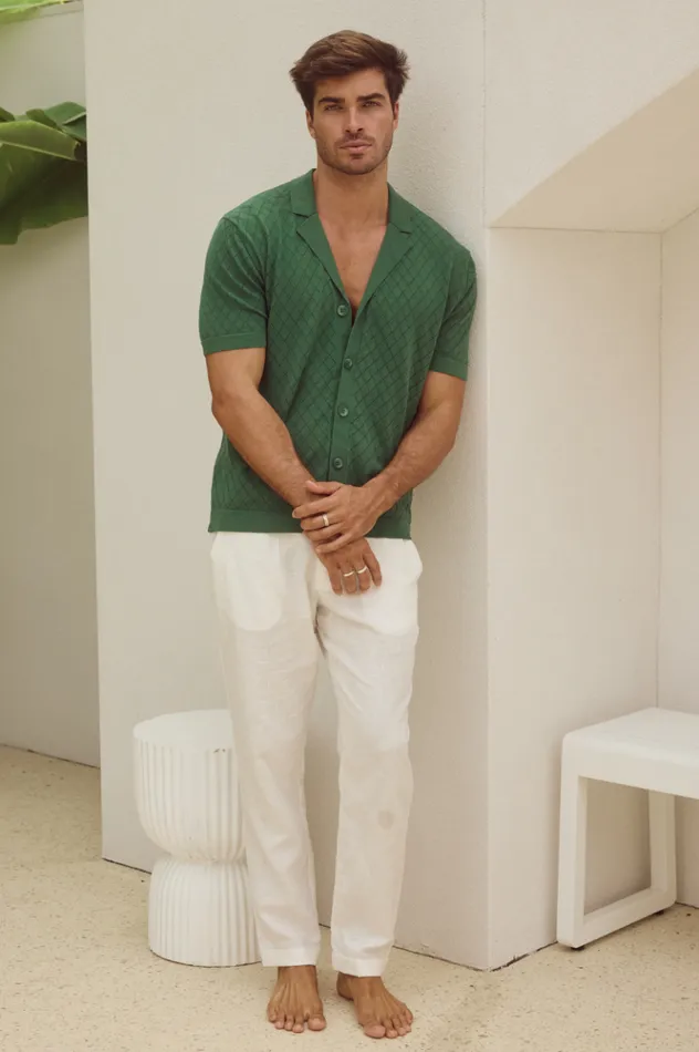 Men Shirts Runaway The Label BILLIE SHIRT Olive