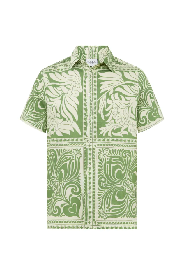 Men Shirts Runaway The Label HAVANNA SHIRT Green