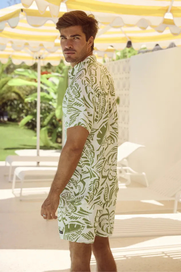 Men Shirts Runaway The Label MASON SHIRT Santino Olive