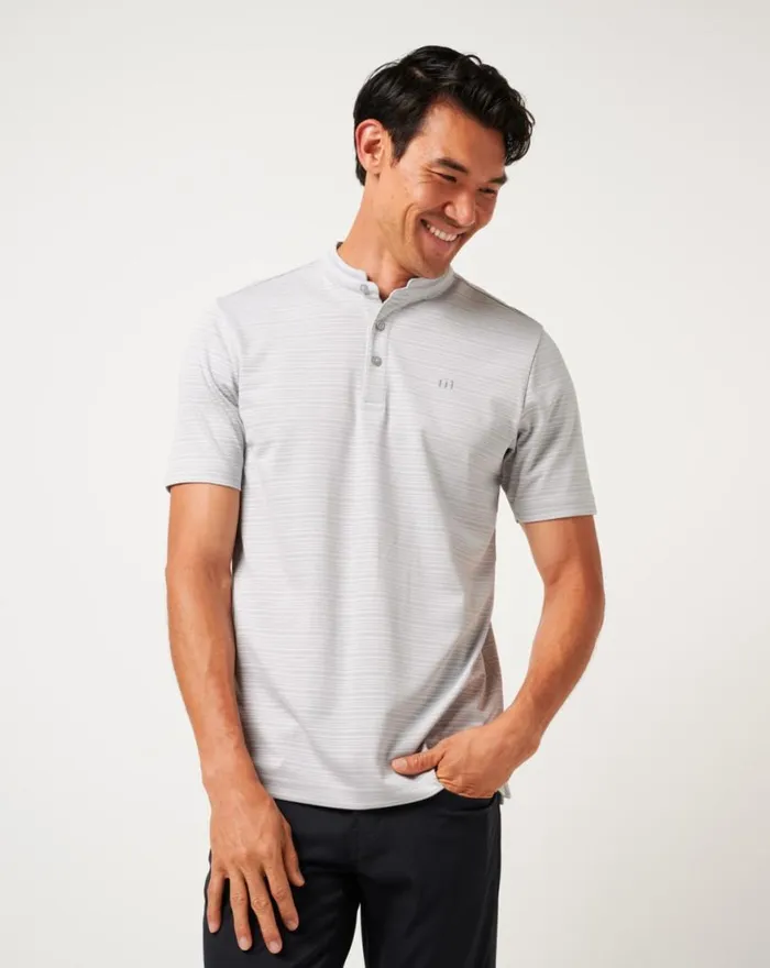 Men SUNNY DAYS AHEAD POLO Micro Chip TravisMathew Polos