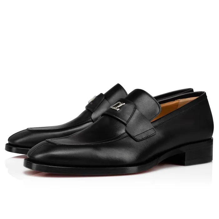 Men Varsimoc Loafers 8211 Calf Leather 8211 Black Black Christian Louboutin Loafers and Slipons Men Varsimoc Loafers 8211 Calf Leather 8211 Black Black Christian Louboutin Loafers and Slipons