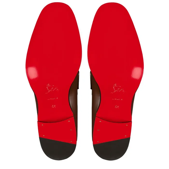 Men Varsimoc Loafers 8211 Calf Leather 8211 Havane Brown Christian Louboutin Loafers and Slipons