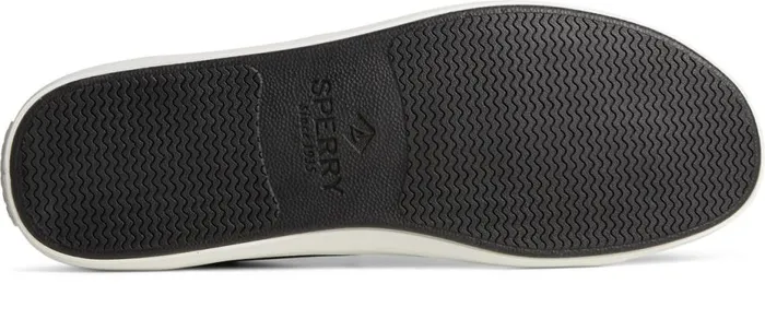 MenWomen Striper II LLT Leather Sneaker Black Sperry Sneakers