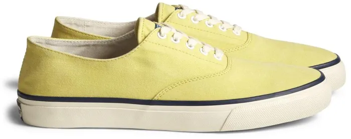 MenWomen Unisex Classic CVO Sneaker Vintage Yellow Sperry Sneakers