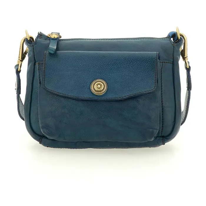 Mini Bags Women Campomaggi Ossidiana Blue