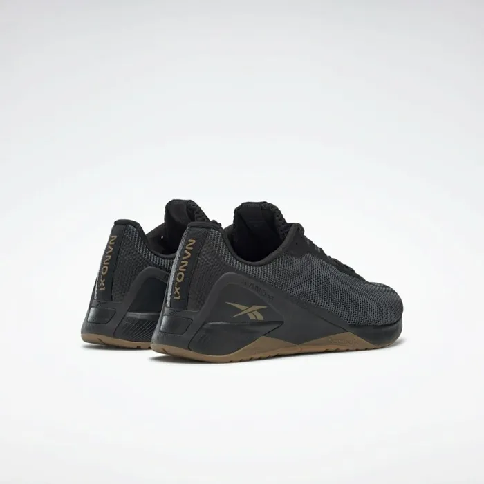 Nano Womens Reebok Nano X1 Grit Training Shoes Core Black Pure Grey 7 Sepia