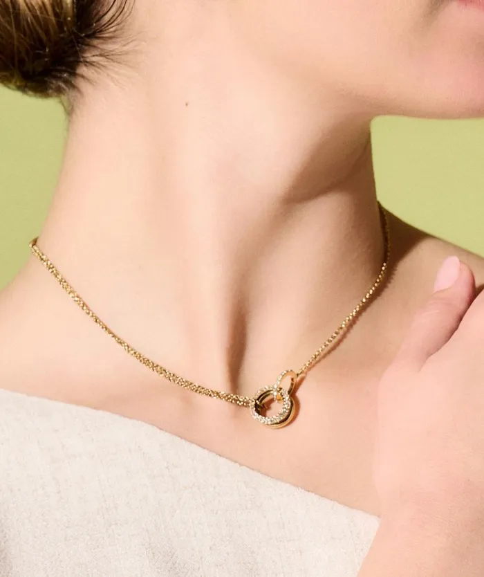 Necklaces Women Olivia Burton Entwine Gold Necklace