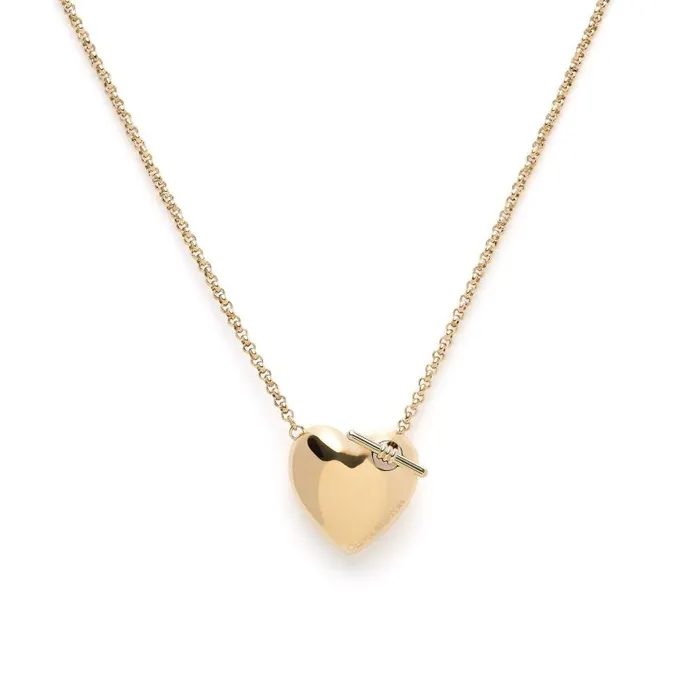 Necklaces Women Olivia Burton Knot Heart Gold Necklace