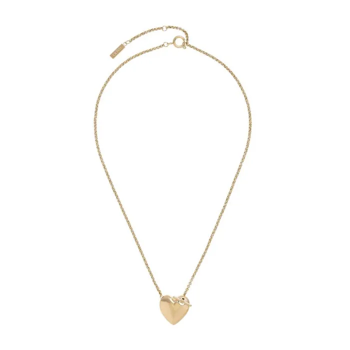 Necklaces Women Olivia Burton Knot Heart Gold Necklace