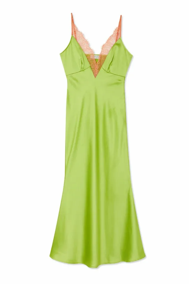 Never Fully Dressed Newness Lime And Coral Lily Dress 8211 Women