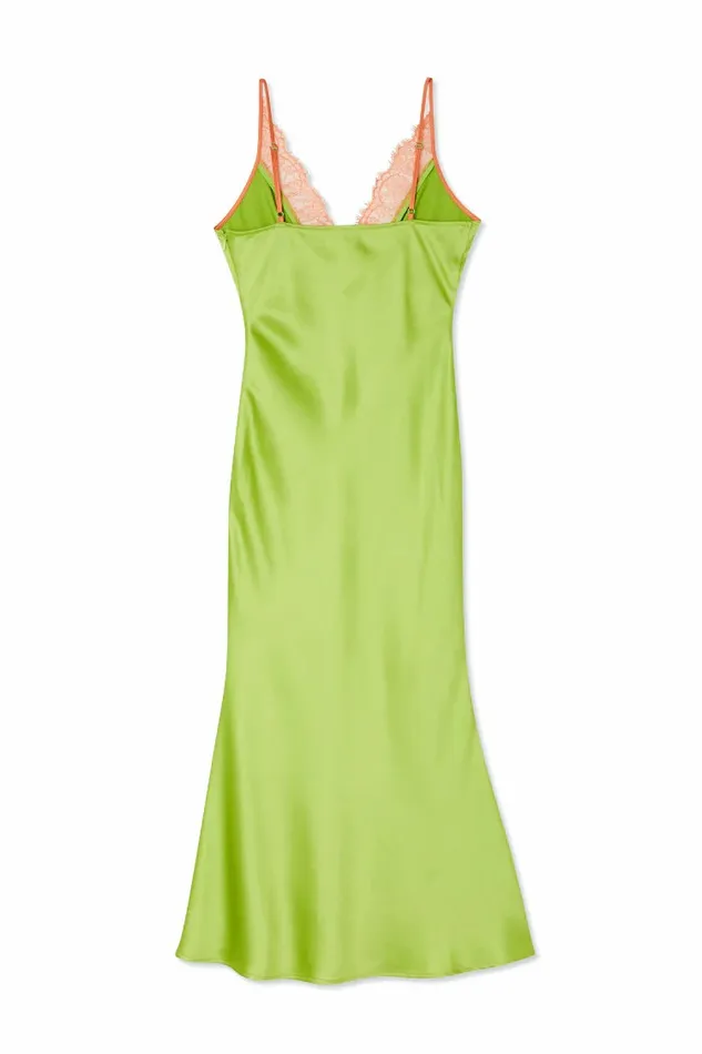 Never Fully Dressed Newness Lime And Coral Lily Dress 8211 Women