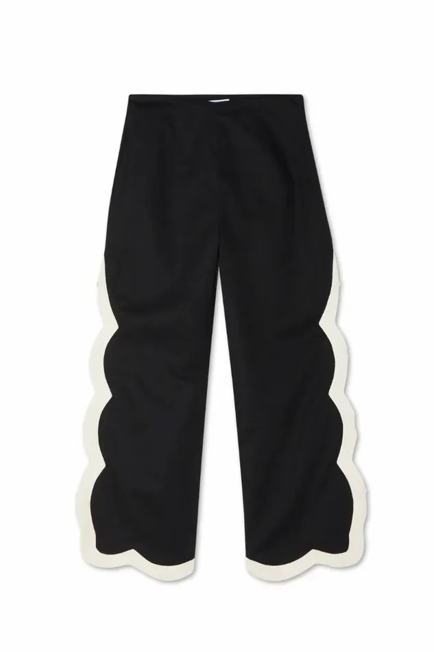 Never Fully Dressed Newness Mono Scallop Trousers 8211 Women