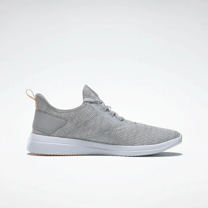 Nursing Shoes Womens Reebok PennyMoon Shoes Cold Grey 2 Aura Orange White