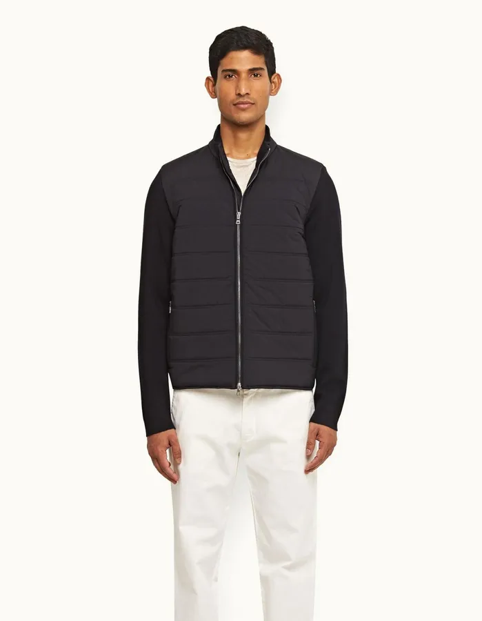 Orlebar Brown Jackets and Outerwear Men Terence Merino Night Iris