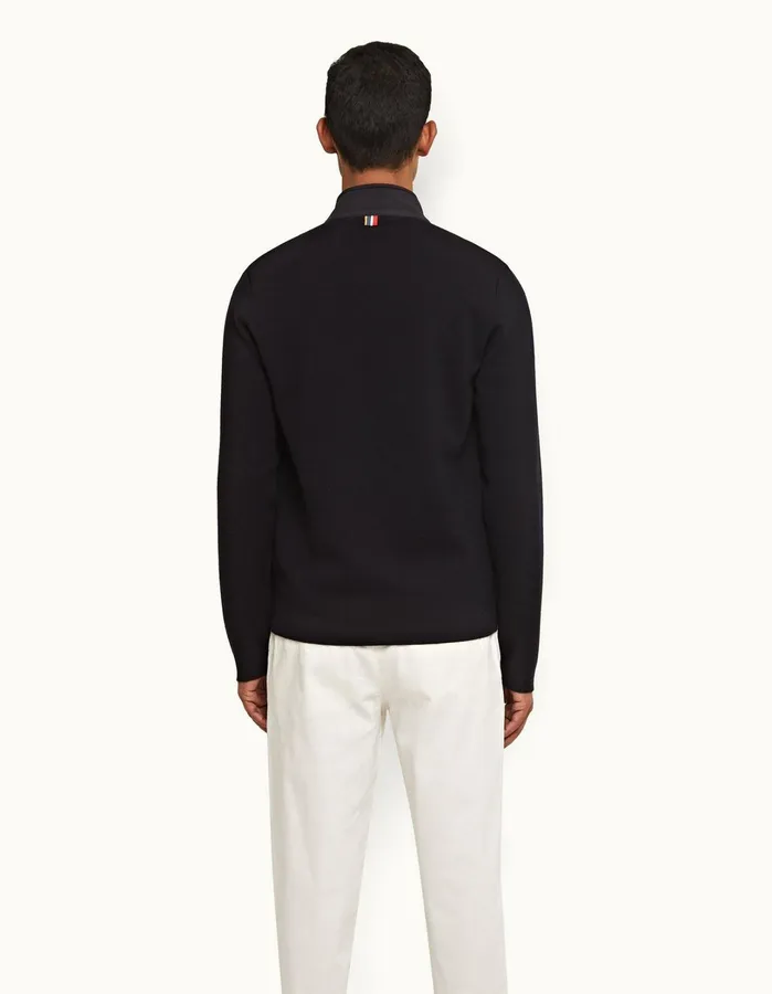 Orlebar Brown Jackets and Outerwear Men Terence Merino Night Iris
