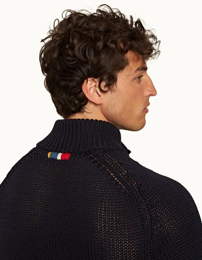 Orlebar Brown Knitwear Men Lennard Night Iris