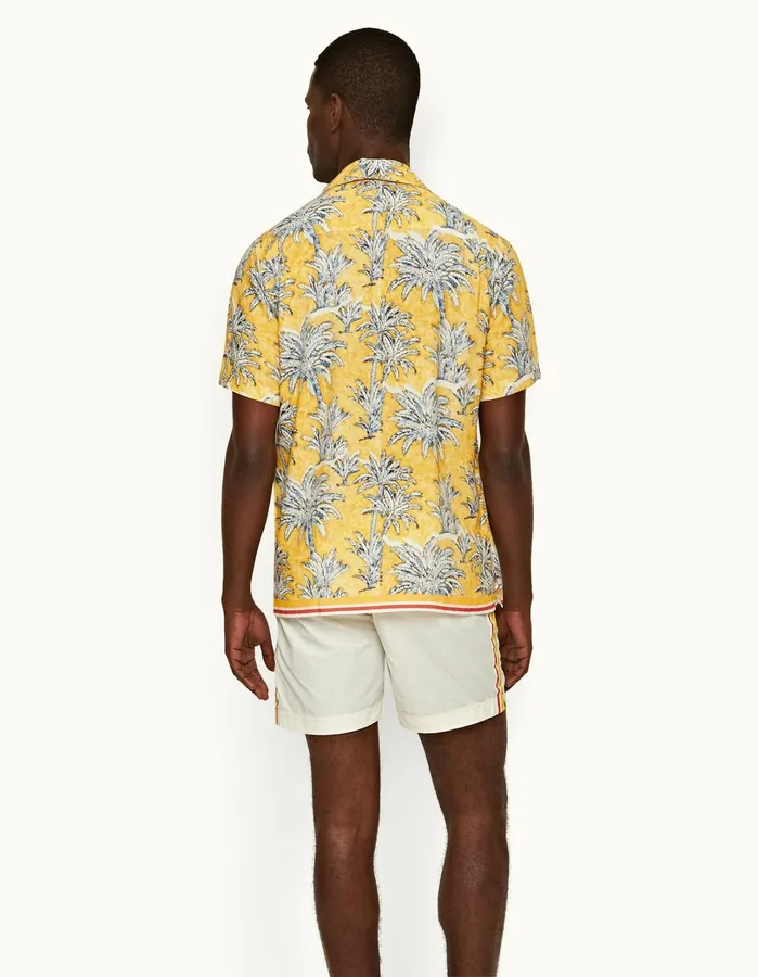 Orlebar Brown Shirts Men Maitan Toucan Palm