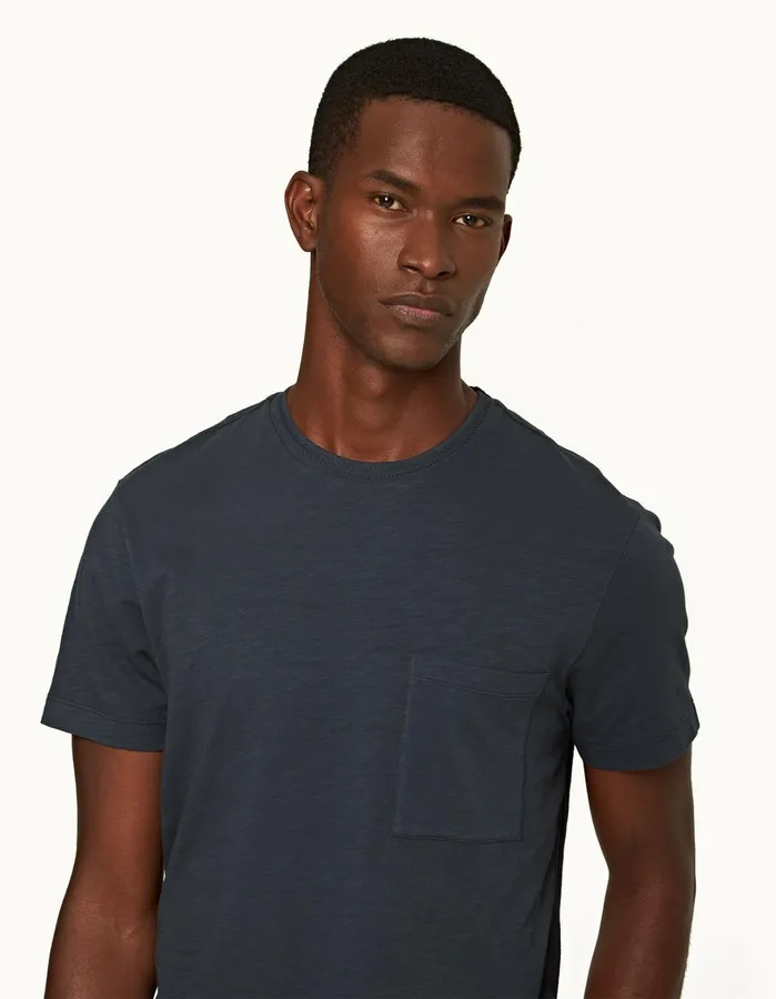 Orlebar Brown TShirts Men Ob Classic Tee Baltic Blue