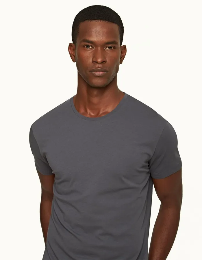 Orlebar Brown TShirts Men ObT Piranha Grey