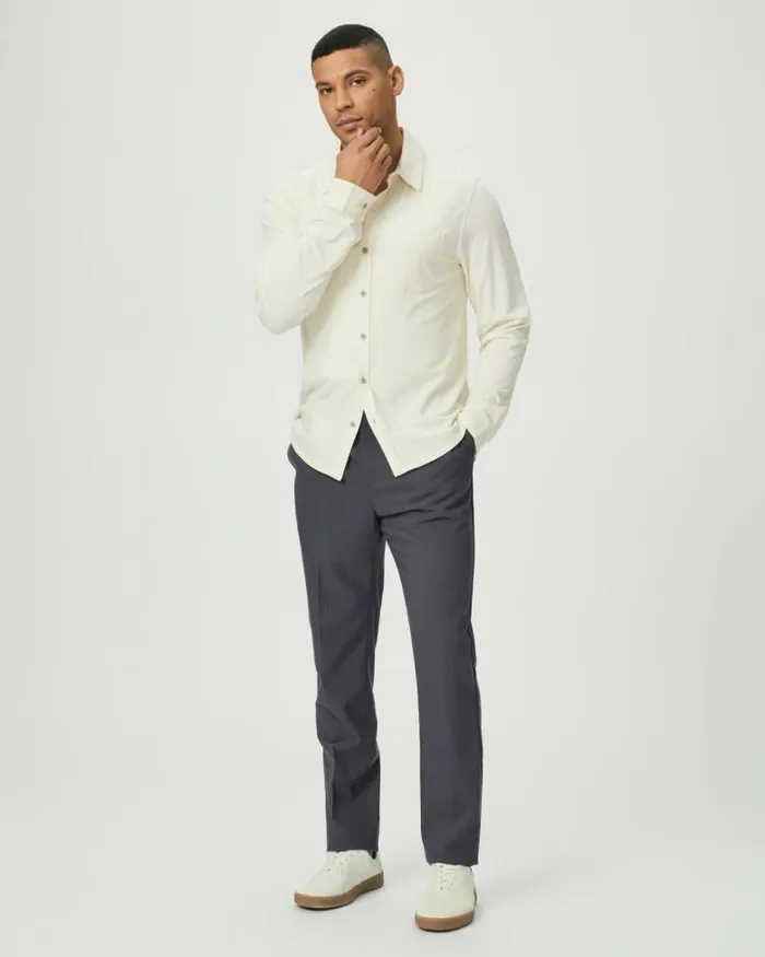 Pants and Joggers Men PAIGE Edmund Trouser 8211 Thunder Sky