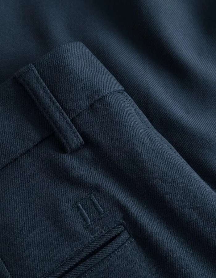 Pants Men Les Deux Como Reg Suit Pants 8211 Seasonal 8211 Dark Indigo