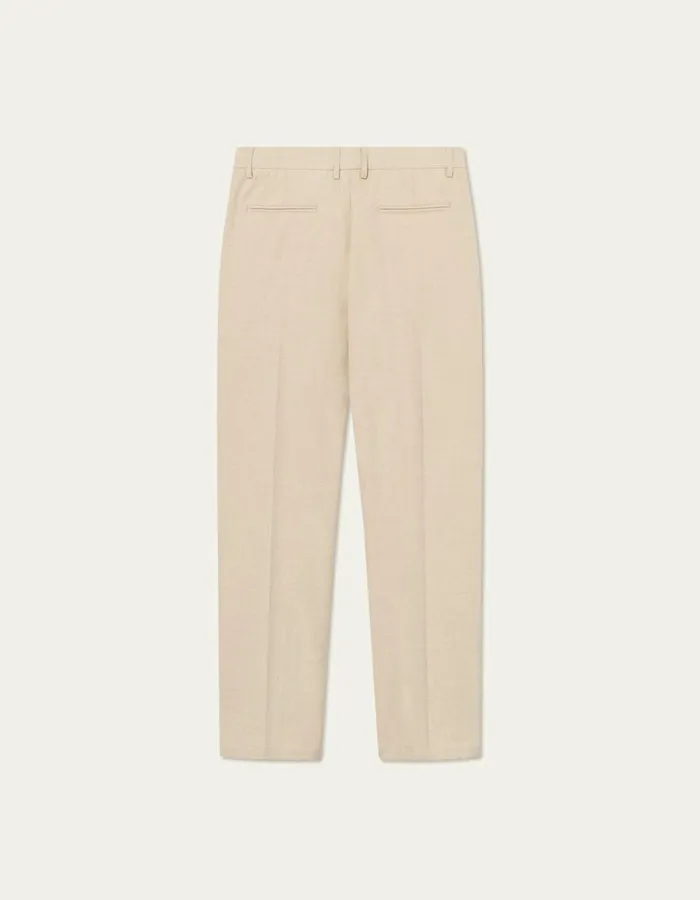 Pants Men Les Deux Como Reg Twill Pants 8211 Light Desert Sand Melange Pants Men Les Deux Como Reg Twill Pants 8211 Light Desert Sand Melange