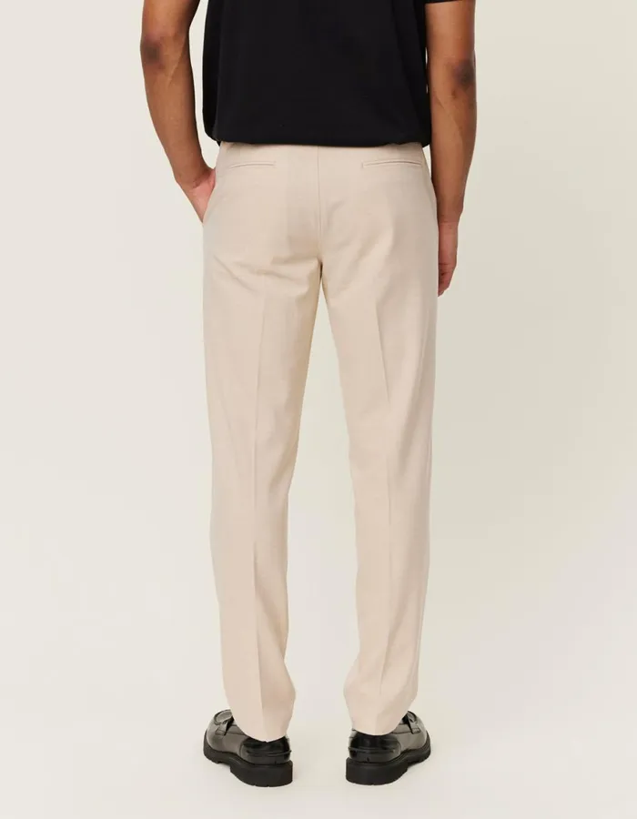 Pants Men Les Deux Como Reg Twill Pants 8211 Light Desert Sand Melange Pants Men Les Deux Como Reg Twill Pants 8211 Light Desert Sand Melange