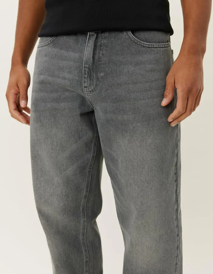 Pants Men Les Deux Ryder Relaxed Fit Jeans 8211 Grey Wash Denim
