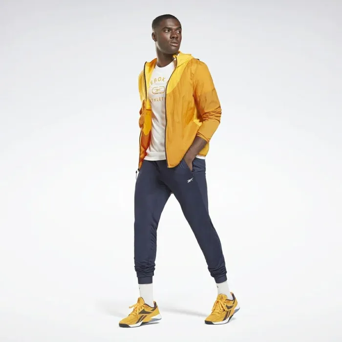Pants Mens Reebok Knit Track Pants Vector Navy