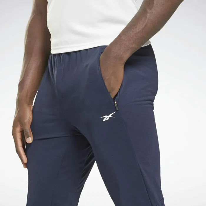 Pants Mens Reebok Knit Track Pants Vector Navy