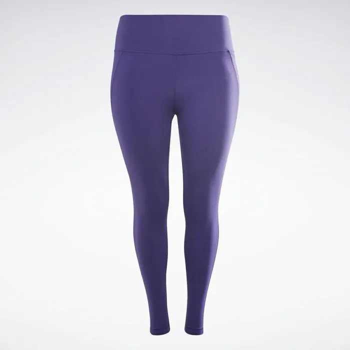 Plus Size 1X4X Womens Reebok Lux HighRise Leggings Plus Size Dark Orchid