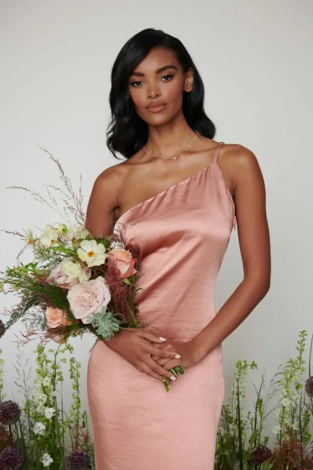 Pretty Lavish Bridesmaid Dresses Women Amelia Maxi Bridesmaid Dress Matte Tan Blush Pretty Lavish Bridesmaid Dresses Women Amelia Maxi Bridesmaid Dress Matte Tan Blush