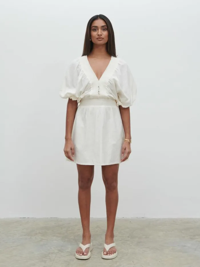 Pretty Lavish Dresses Women Bailey Mini Dress White