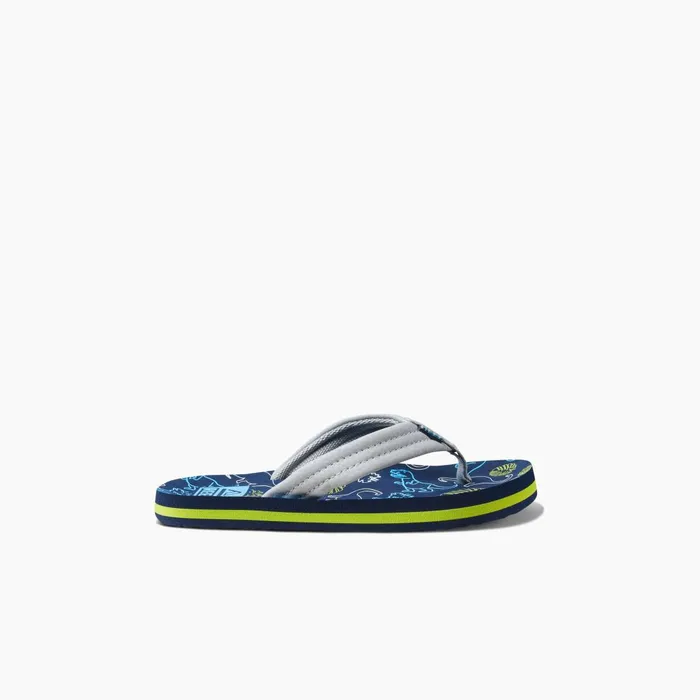 Reef Kids 58 Years Ahi Navygrey Dino Reef Kids 58 Years Ahi Navygrey Dino