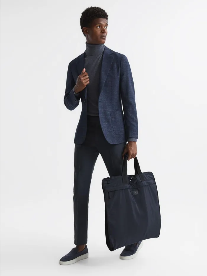 Reiss Bags and Wallets Callum Nylon Webbing Suit Bag Dark Navy 8211 Men