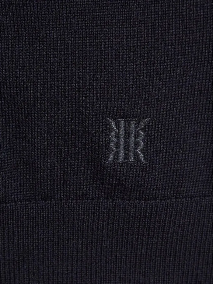 Reiss Knitwear Blackhall Junior Zip Up Knitted Jumper Navy 8211 Children