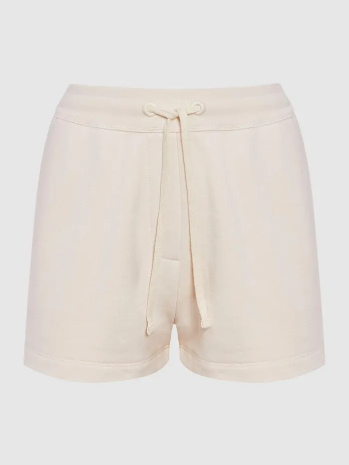 Reiss Shorts Gilly Relaxed Fit Cotton Drawstring Shorts Black 8211 Women
