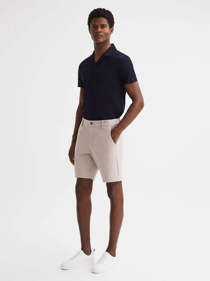 Reiss Shorts Paige Paige Chino Shorts Oyster 8211 Men