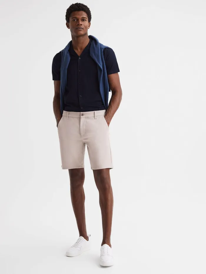 Reiss Shorts Paige Paige Chino Shorts Oyster 8211 Men