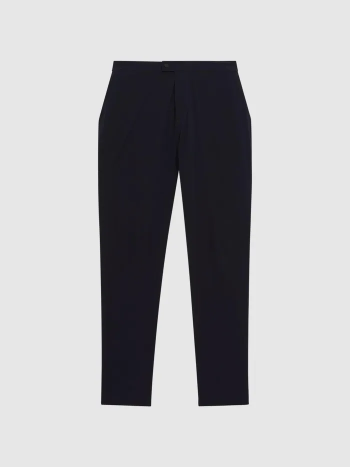 Reiss Sweats and Hoodies Berkley Elasticated Waistband Trousers Navy 8211 Men
