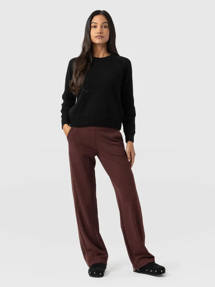 Runway Pant 8211 Maroon 8211 Bronze Stripe Bronze Stripe Women Saint And Sofia Pants