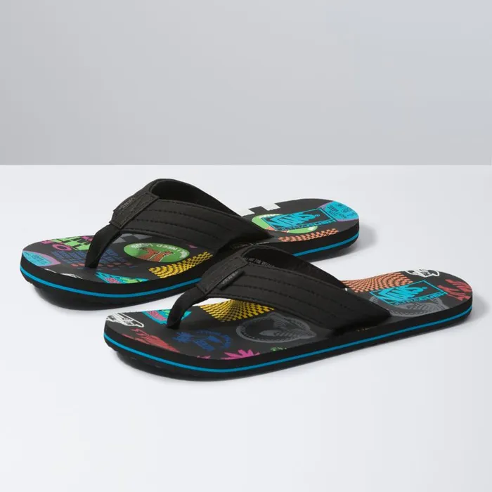 Sandals Men Vans V66 T Street Print Blackmulti