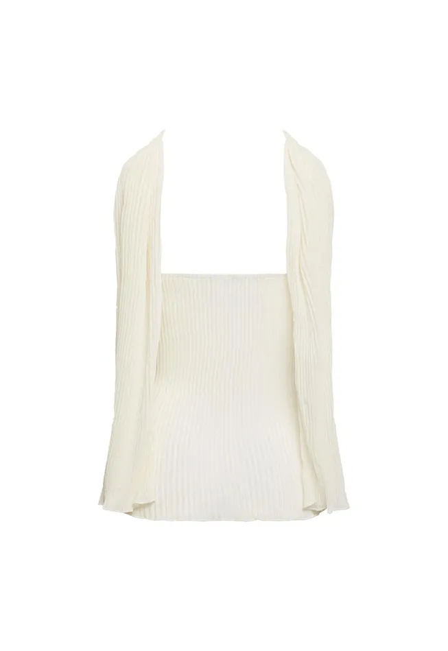 Sets and Coords Women Lioness Fashion FORD STRAPLESS TOP Ivory Sets and Coords Women Lioness Fashion FORD STRAPLESS TOP Ivory