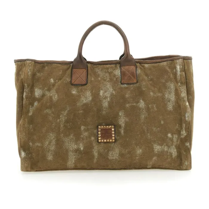 ShoppersTote Bags Women Campomaggi Baltimora Grey