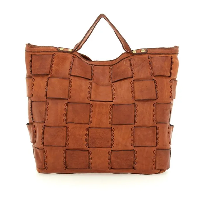 ShoppersTote Bags Women Campomaggi Edera Cognac
