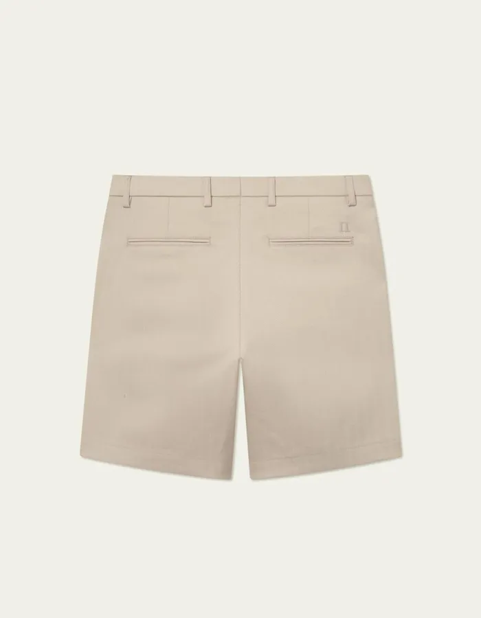 Shorts Men Les Deux Como Reg Herringbone Shorts 8211 Dark SandLight Sand
