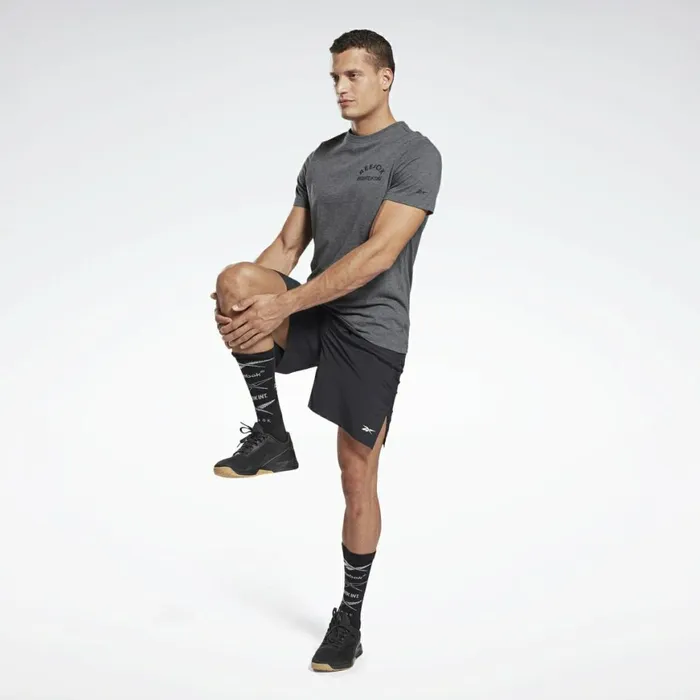 Shorts Mens Reebok Austin Solid Shorts Black